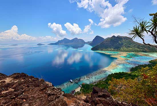 Bohey Dulang, Sabah Borneo, Malaysia